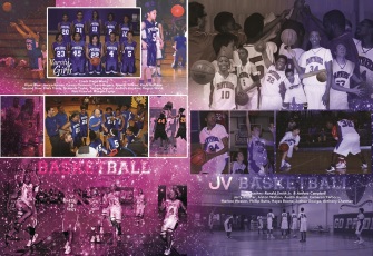 YEARBOOK PAGE - 2012 - GIRLS BBALL - JV BBALL